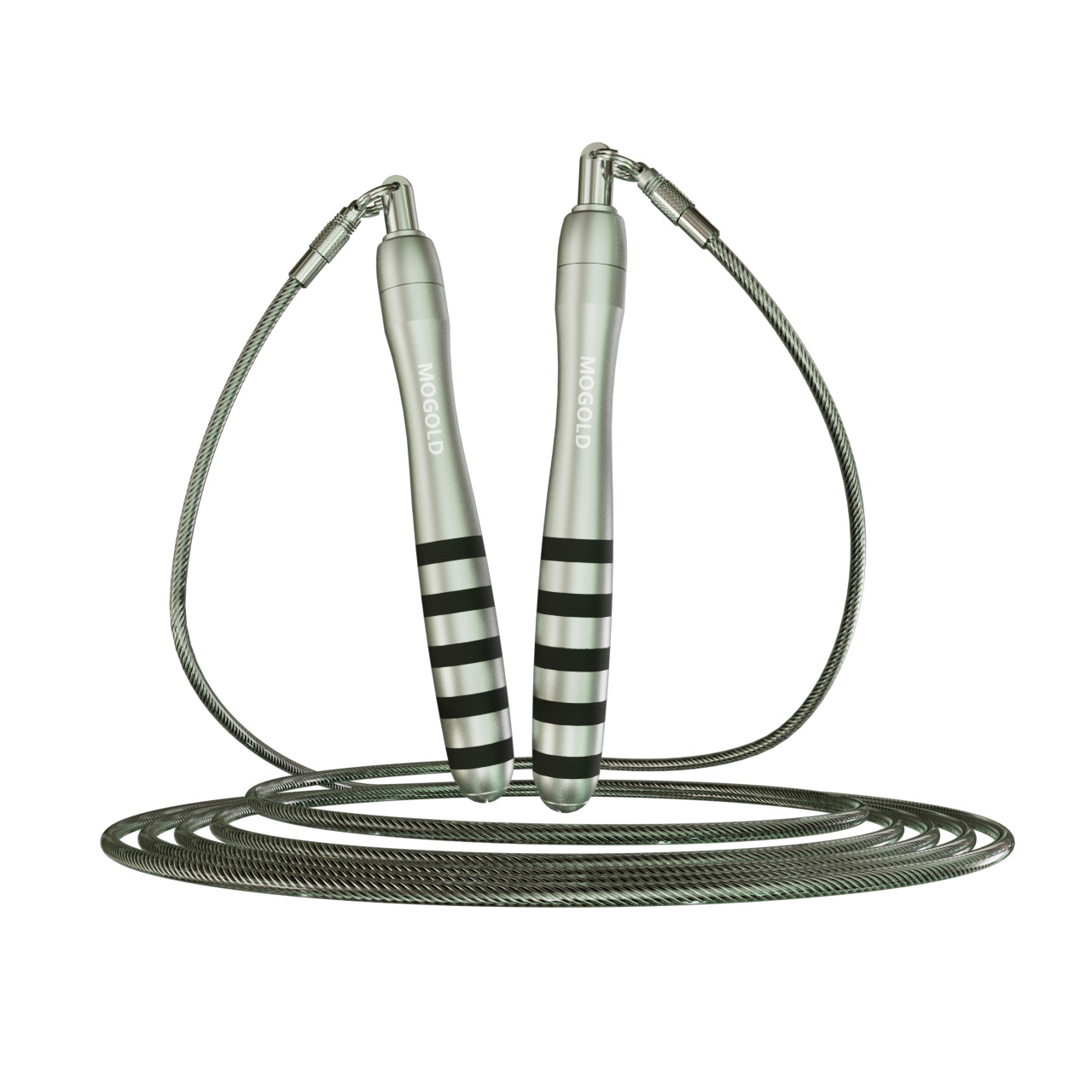 Crossfit No Equipment - Crossfit Speed-Springseil für Zuhause, Stahlseil, langlebig,