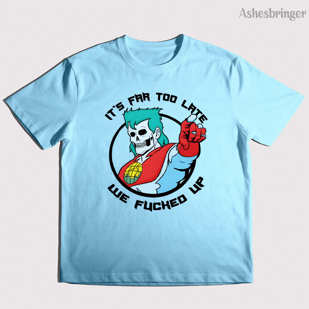 Crossfit Mayhem - Herren-T-Shirt aus Baumwolle mit Captain Planet-Grafik,