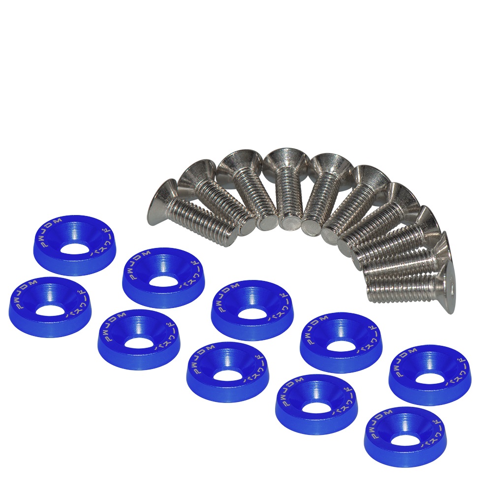 Bumper Plate 10Kg - 10PCS M6 JDM Auto Geändert Hex