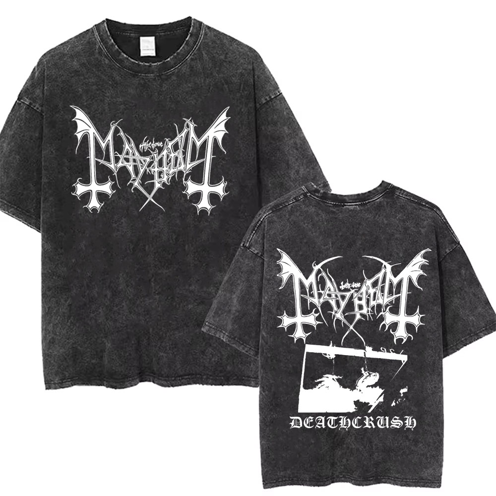 Crossfit Mayhem - Beste berühmte Mayhem Deathcrush Vintage gewaschenes