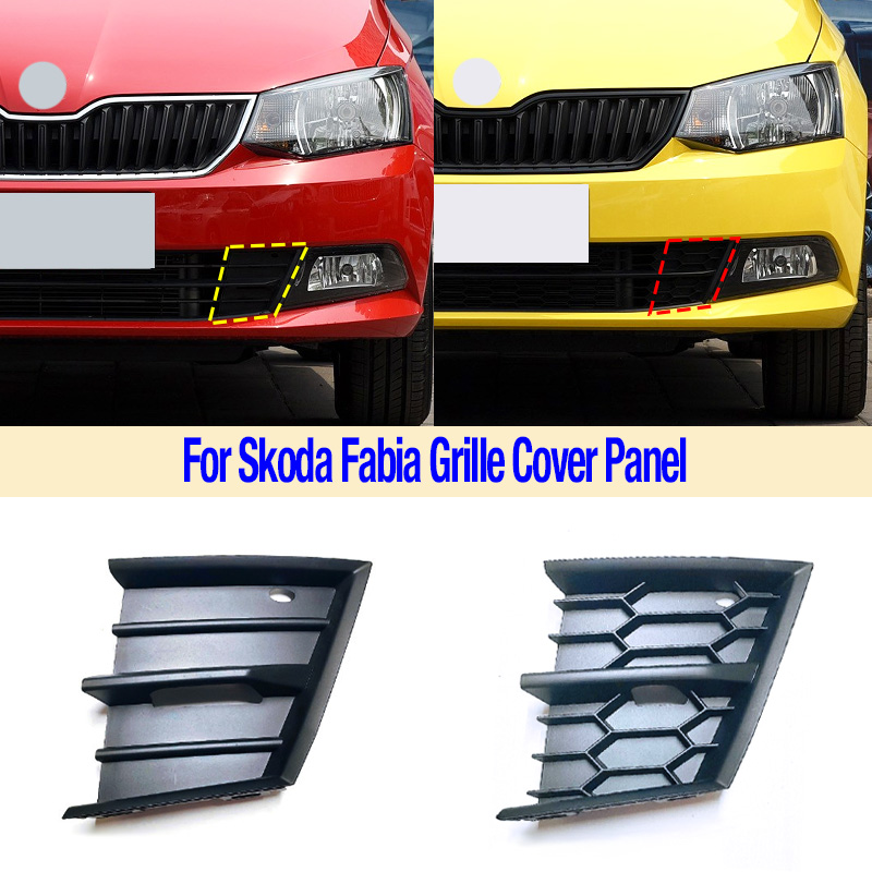 Bumper Plate 10Kg - Für Skoda Fabia 2015-17 Frontstoßstangen-Grill Unterer