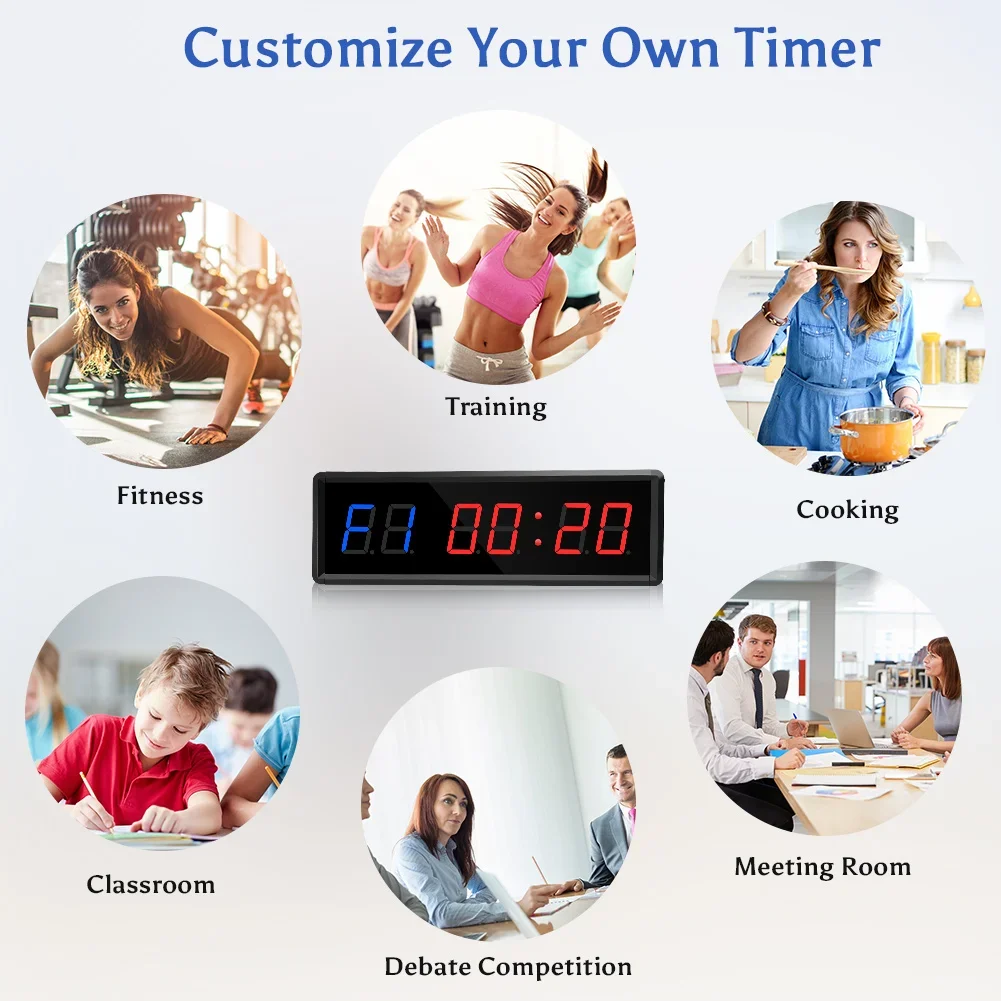 Seesii Timer 1,5-Zoll-Digital- – Crossfit No Equipment Bewertung und Preis