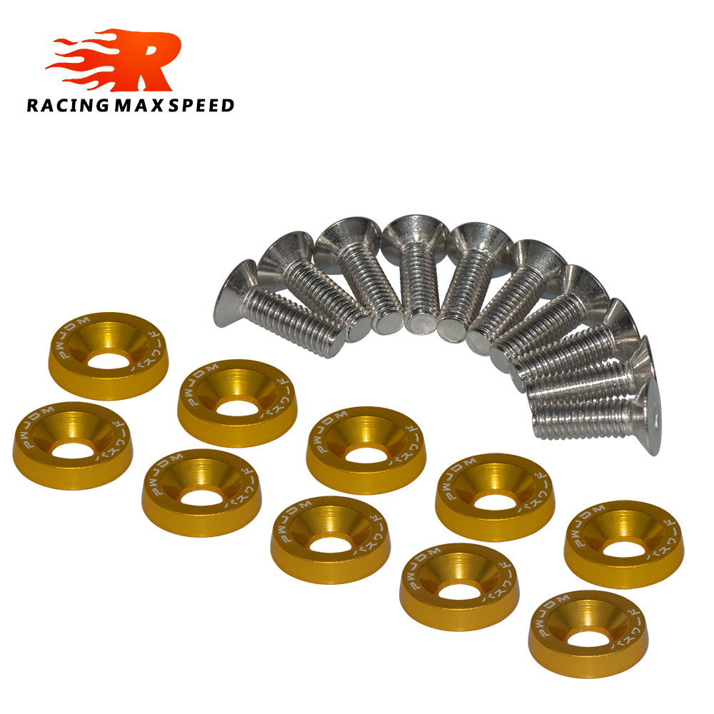 10PCS M6 JDM Auto Geändert Hex – Bumper Plate 10Kg Bewertung und Preis