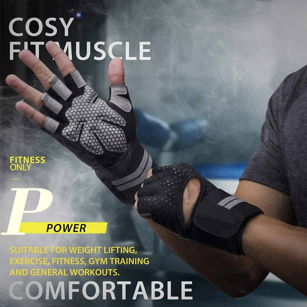 1 Paar Halbfinger-Fitness hand – Wrist Wrap Support Bewertung und Preis